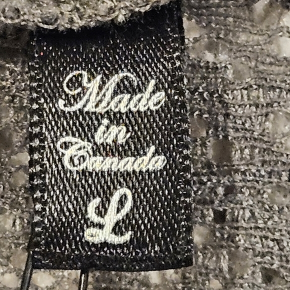 BKE Boutique NWT SZ L Gray Fitted Lace Sheer Stretch Coquette Romantic Fairy Top - Picture 5 of 11